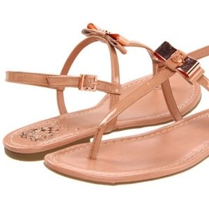 Vince Camuto Rose Gold Sandals